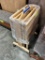 HICKORY TV TRAYS SET OF 4 NATURAL
