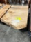 MAPLE COFFEE TABLE W EPOXY 32X22X18