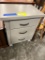 BR MAPLE NIGHTSTAND 24X18X30 GRAY PAINT
