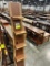 WALNUT STANDING SHELF 15X20X72 NATURAL