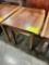 WALNUT END TABLE 19X22X24