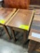 WALNUT END TABLE 14X22X24