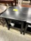 ELM END TABLE 22X22X25 GUNSMOKE