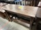 OAK SOFA TABLE 18X42X30 DARK STREAK