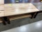 WALNUT COFFEE TABLE 22X42X19 NATURAL
