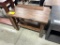 RUSTIC OAK TABLE 31X19X23