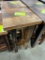 BARNWOOD PLANT STAND 14X14X30 NATURAL