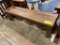 RECLAIMED OAK BENCH 59IN