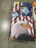 EAGLE CORNHOLE SET