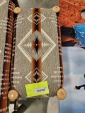 2FT HICKORY UPHOLSTERED BENCH
