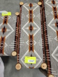 3FT HICKORY UPHOLSTERED BENCH