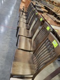 CHERRY 6 SIDE CHAIRS 2 ARM CHAIRS