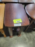 RUSTIC CHERRY END TABLE 14X22X25 MICHAELS