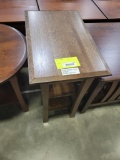 QSWO END TABLE 15X24X25 DARK STREAK