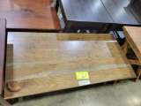RUSTIC HICKORY COFFEE TABLE 22X46X18 BELAIR