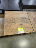 RECLAIMED BARNWOOD END TABLE 22X22X25