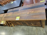 RECLAIMED BARNWOOD TV STAND 20X53X30