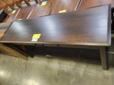 RUSTIC CHERRY SOFA TABLE 18X60X29 COCOA