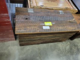 WEATHERED LOCUST RUSTIC BOX 40X19X19