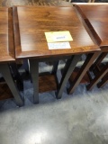 B MAPLE PLANT STAND 14X14X29 ONYX/MICHAELS