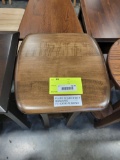 B MAPLE PLANT STAND 14X14X29 ALMOND