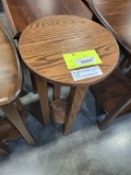OAK PLANT STAND 14X29 MEDIUM