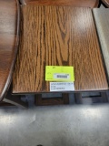 OAK SOFA SERVER 15X18X28 EARTHTONE