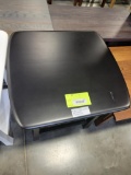 B MAPLE END TABLE 22X22X24 CHARCOAL SEVERAL SCRATCHES