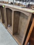 OAK SHELF CABINET 48X14X48