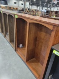 B MAPLE SHELF CABINET 48X14X48