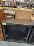 OAK SHELF CABINET 36X14X36 DARK KNIGHT