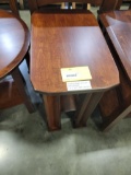 B MAPLE END TABLE 14X22X25 MICHAELS