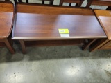 RUSTIC CHERRY COFFEE TABLE 22X42X18 WINDSOR