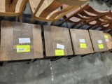 B MAPLE 24 IN BAR STOOLS BLACK WALNUT/ONYX