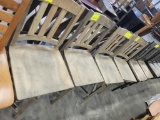 WORMY MAPLE 24 IN BAR CHAIRS