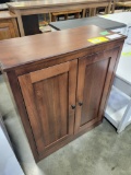 MAPLE 2 DOOR CABINET 30X13X36 BOSTON