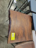 TEAKWOOD LIVE EDGE END TABLE 24X24X24