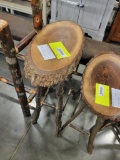 WALNUT LIVE EDGE END TABLE 10X20X28 NATURAL