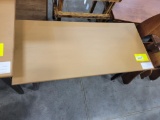 POPLAR COFFE TABLE 18X40X19 PAINTED OLDE MUSTARD