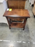 B MAPLE CHAIRSIDE TABLE 14X24X24 ASBURY