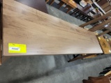 WORMY MAPLE SOFA TABLE 72X19X36