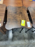 TIGER MAPLE END TABLE 18X22X27 EARTHTONE