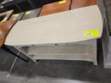 OAK HALL TABLE 48X18X30
