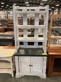ROUGH SAWN MAPLE CABINET 35X19X31