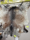 BRAZILIAN SALT AND PEPPER COWHIDE RUG 89X85