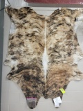 BRAZILIAN COWHIDE RUG BRINDLE 82X80