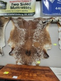 BRAZILIAN COWHIDE RUG SALT AND PEPPER 88X82