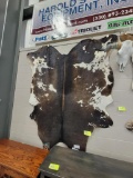 BRAZILIAN TRI COLOR COWHIDE RUG 92X82