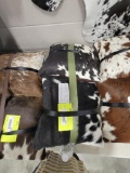 SET OF 3 COWHIDE PILLOWS BLACK AND WHITE