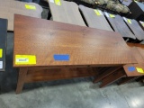 QSWO MISSION SOFA TABLE 48X18X30 MICHAELS CHERRY